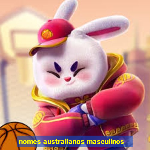 nomes australianos masculinos